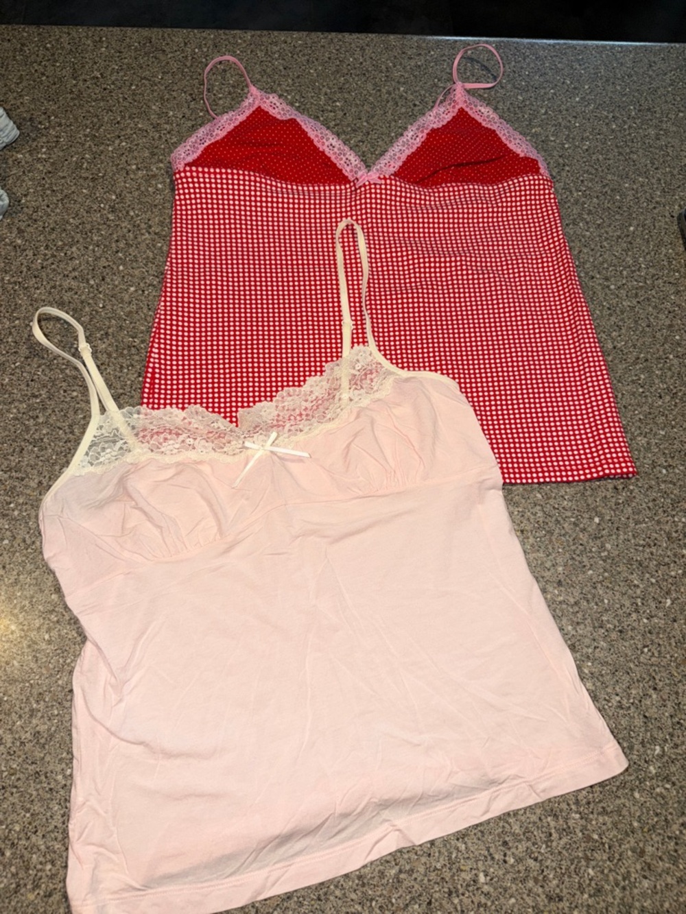 Y2k 2006 Women’s Lace Trim Cami Tank Top lot